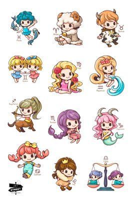 Stickers "Zodiac Signs"