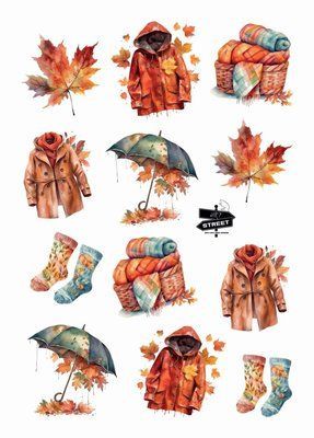 "Autumn" stickers 2