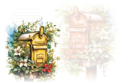 Конверт поштовий "Жовта скринька" 17-11-1к фото